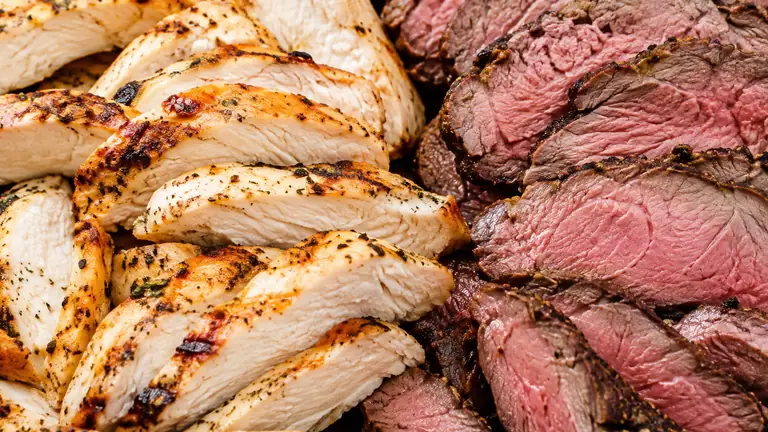Calories des viandes et volailles