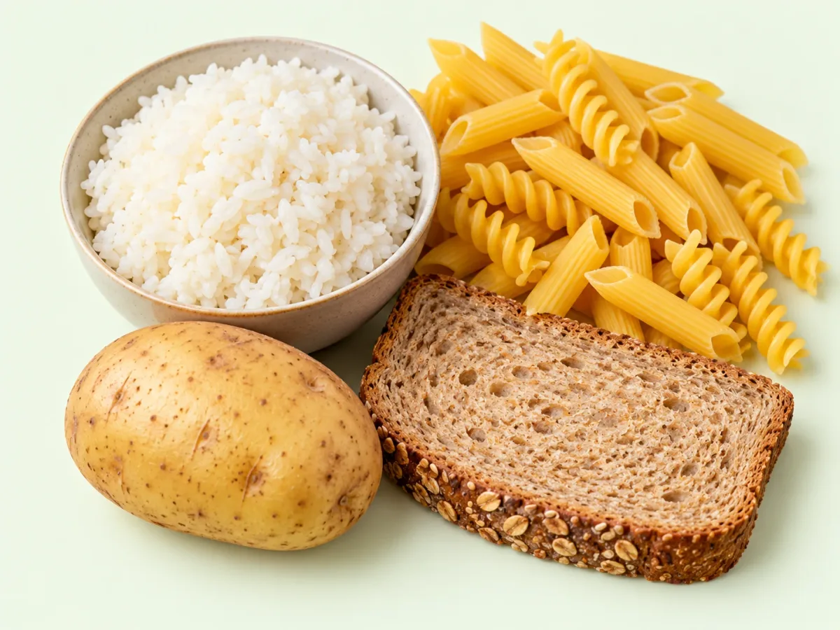 Calories des féculents