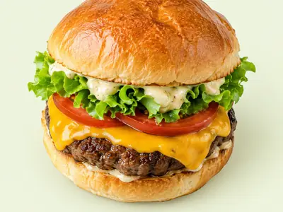 Big Tasty (1 steak) (illustration générée par IA)